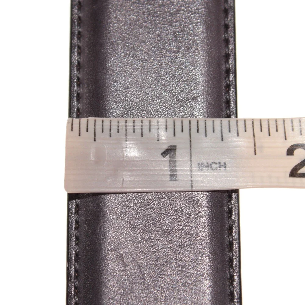 Magnanni NWT Classic Belt Size 38 US in Solid Gray Leather Made in Spain
